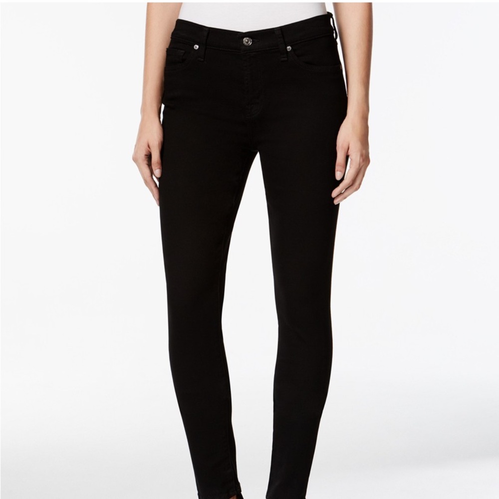 Black seven for all mankind “the skinny” size 27